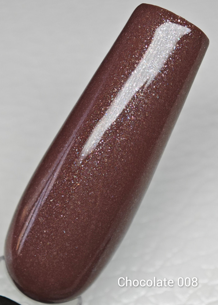 Гель-лак Moltini “Chocolate” 008, 12 мл. - фото1