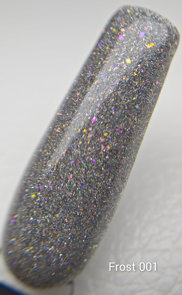 Moltini Гель-лак светоотражающий голографический Frost 001 12ml. - фото1 Moltini Гель-лак светоотражающий голографический Frost 001 12ml. - фото1