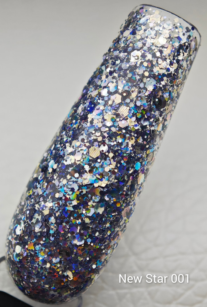 Moltini Гель-лак цветной New Star 001 12ml. - фото1 Moltini Гель-лак цветной New Star 001 12ml. - фото1